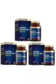 Nutraxin Альфа-липоевая кислота 60 таблеток X 3 шт.
