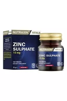 Nutraxin Цинк 15 мг 100 таблетка