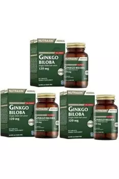 Nutraxin Гинкго билоба 120 мг 60 таблеток по 3 штуки