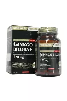 Nutraxin Гинкго билоба 60 таблеток
