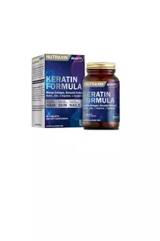 Nutraxin Keratin Formula 60 таблеток, содержащих биотин, цинк, витамины группы В и серу
