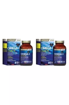 Nutraxin Омега 3 + Coq-10 60 капсул 2