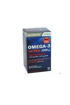 Nutraxin Vitals Omega-3 Ultra 2500 мг 30 мягких капсул