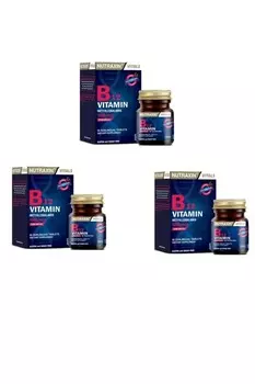 Nutraxin Витамин B12 1000 мг 60 таблеток 3 коробки