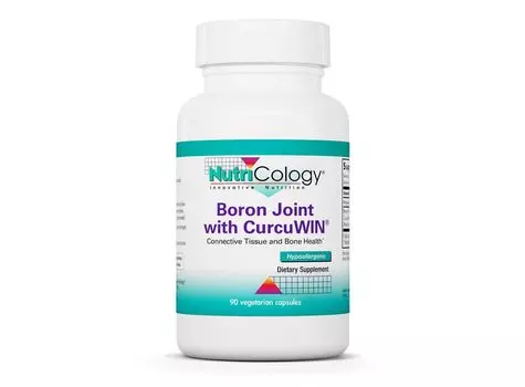 Nutricology, Борный сустав с CurcuWIN, 90 вегетарианских капсул