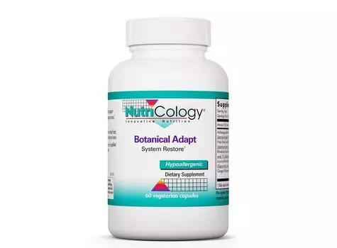 Nutricology, Botanical Adapt, 60 вегетарианских капсул
