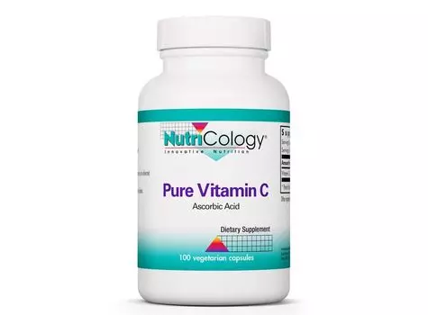 Nutricology, Чистый витамин С, 100 вегетарианских капсул