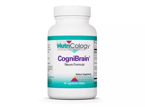 Nutricology, CogniBrain, 90 вегетарианских таблеток