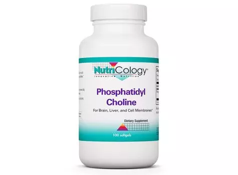 Nutricology, Фосфатидилхолин, 100 мягких таблеток