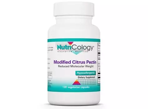 Nutricology, Модифицированный цитрусовый пектин, 120 вегетарианских капсул