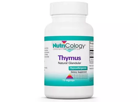 Nutricology, Тимус, 75 вегетарианских капсул