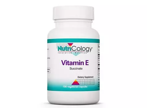 Nutricology, Витамин Е, 100 вегетарианских капсул