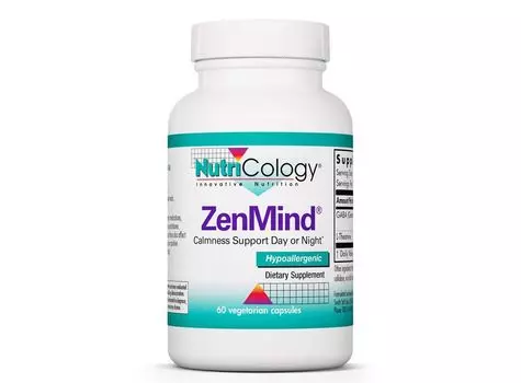 Nutricology, ZenMind, 60 вегетарианских капсул