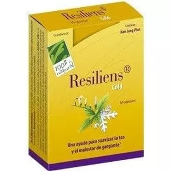 Nutricosmetics 100% Natural Resiliens Cold 30 капсул, 100%Natura