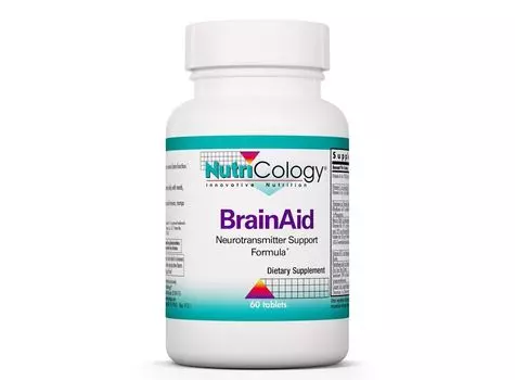 Нутрикология, BrainAid, 60 таблеток Nutricology