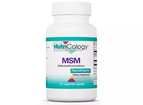 Нутрикология, МСМ, 150 вегетарианских капсул Nutricology