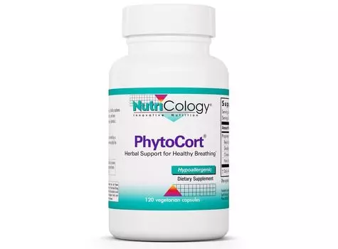 Нутрилогия, ФитоКорт, 120 вегетарианских капсул Nutricology