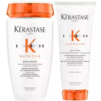 Nutritive Nourish and Hydrate Дуэт шампуня и кондиционера для тонких и средних сухих волос Kerastase