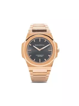 Nuun Official наручные часы Montre Slim 38 мм, черный