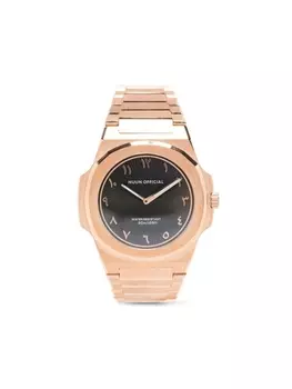 Nuun Official наручные часы Montre Slim 38 мм, черный