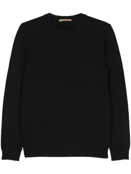 Nuur джемпер из мериносовой шерсти с круглым вырезом, черный