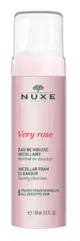 Nuxe Very Rose легкий очищающий мусс 150 мл Очищение лица для чувствительной кожи