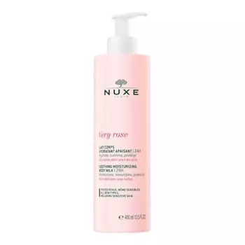 Nuxe, Very Rose, увлажняющее молочко для тела, 400 мл
