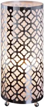 Nve 3045803 Лампа настольная «Классик»; Цвет: хром/белый