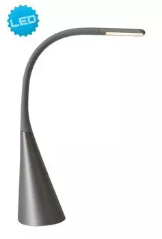 Nve - Настольная светодиодная лампа, Мамба, цоколь: 11см; высота: 56 см; 3127516, серый