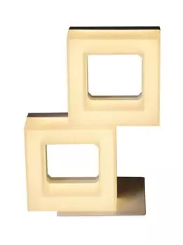 Nve - Настольная светодиодная лампа, Moggi, l: 18см; б: 10 см; высота: 25 см; 3128623, белый