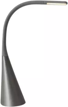 Nve Светодиодная настольная лампа "Alf" 11 см, Высота: 65 см, серый