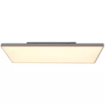 Nve Светодиодная панель «Carente», 1 пламя, светодиодная панель с источником света | Постоянно встроенный светодиод, функция регулирования яркости и ночного освещения, безрамочный, включая дистанционное управление, CCT, белый