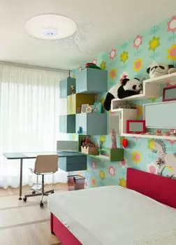 Nve - Светодиодный потолочный светильник "Modena" с детектором дыма, размеры: d:40см; высота: 5,4 см; 1221923, белый