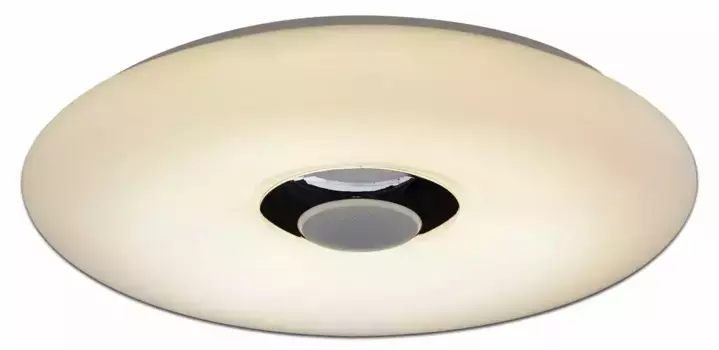 Nve Светодиодный потолочный светильник "NASHVILLE" 40 см, Высота: 6 см, цвет aluminiumfarben/wei