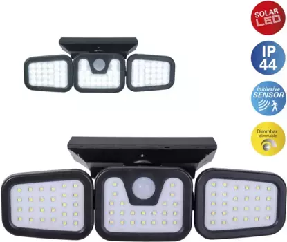 Nve Светодиодный солнечный светильник "Pacita" Высота: 11,00 см., черный