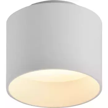 Nve Светодиодный точечный светильник поверхностного монтажа «Trios», 1 лампа, источник света Светодиодная панель | Прочно встроенный светодиод, теплый белый снизу, нейтральный белый сверху