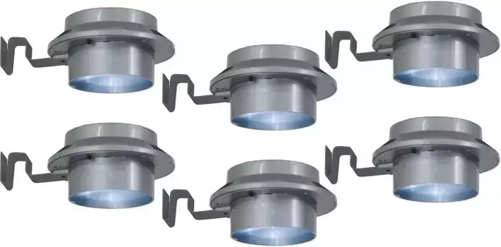 Nve Светодиодный водосточный светильник "Mistra" 12 см, Высота: 6 см, темно-серый/серый