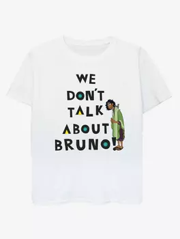 NW2 Encanto We Don't Talk About Bruno Kids Белая футболка George., белый