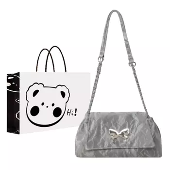 Nx Doughnut NX DONUT Женская сумка через плечо, Черный