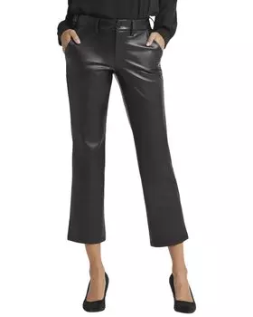 NYDJ Прямые черные укороченные джинсы до щиколотки