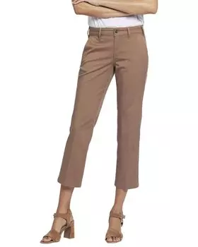 NYDJ Прямые укороченные джинсы Baguette Ankle, цвет multi