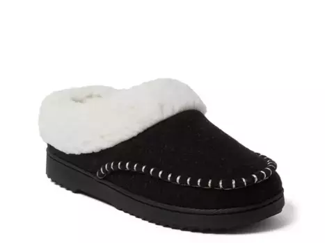 Nyla Clog Slipper - женские Dearfoams, Black