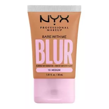 Nyx bare with me размытая основа NYX Professional Makeup, цвет medium, 30 мл