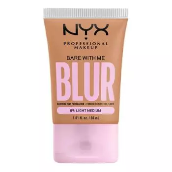 Nyx bare with me размытая основа NYX Professional Makeup, цвет light medium, 30 мл