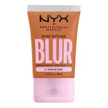 Nyx bare with me размытая основа NYX Professional Makeup, цвет medium dark, 30 мл