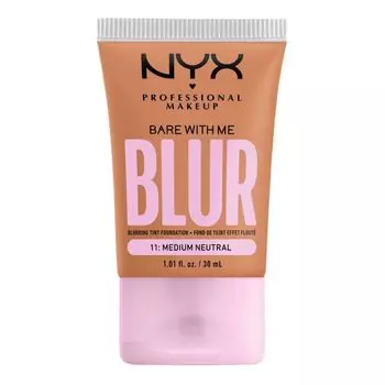 Nyx bare with me размытая основа NYX Professional Makeup, цвет medium neutral, 30 мл