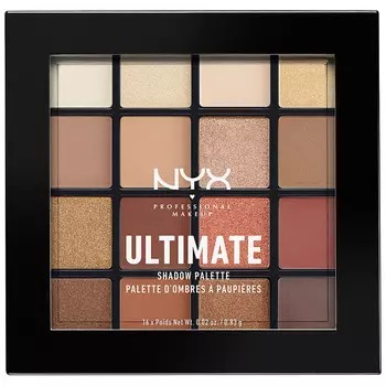 NYX, Палетка теней для век Ultimate Shadow Warm Neutrals