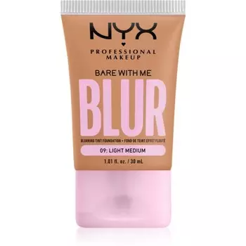 NYX Professional Makeup Bare With Me Blur Tint увлажняющая тональная основа оттенка 09 Light Medium 30 мл Inna Marka