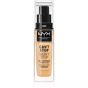 NYX Professional Makeup Can't Stop Won't Stop Full Coverage Foundation тональный крем с высоким покрытием оттенка 10 Buff 30 мл Inna Marka
