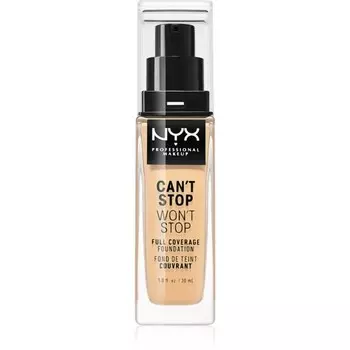 NYX Professional Makeup Can't Stop Won't Stop Full Coverage Foundation тональная основа с плотным покрытием оттенка 07 Natural 30 мл Inna Marka